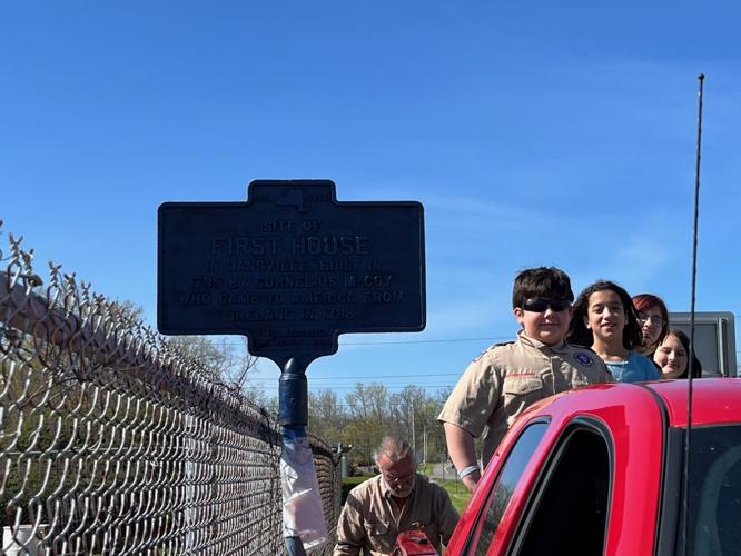 Preserving the past: Boy Scouts help restore Dansville historic markers ...