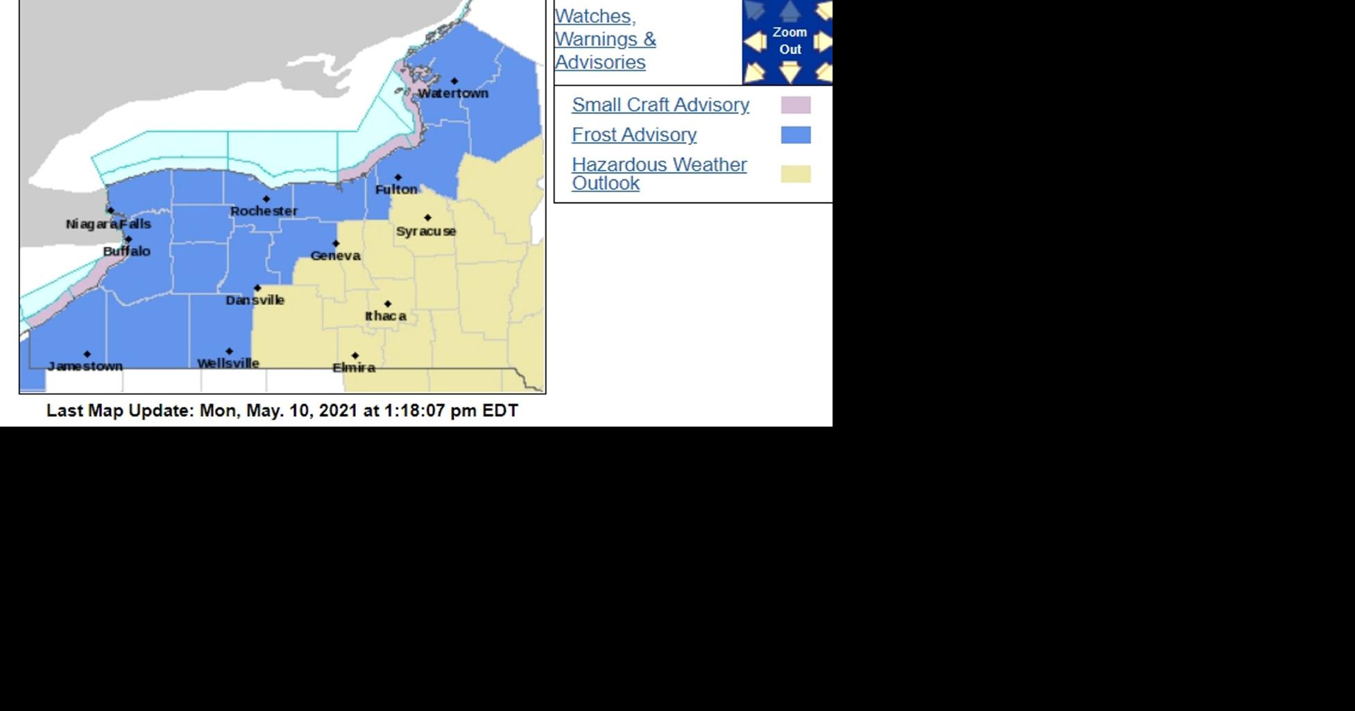 Frost advisory begins at midnight | Local News | thelcn.com