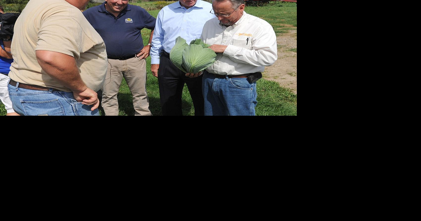 Drought-stricken farms toured State Commissioner of Agriculture visits ...