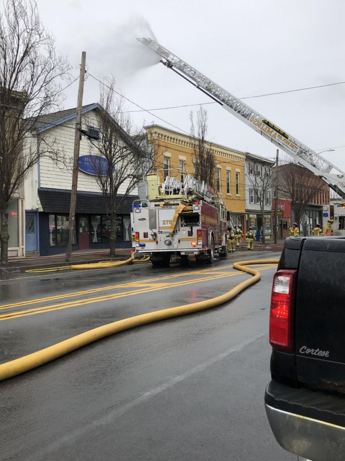 Fire damages apartments, restaurant in Honeoye Falls News