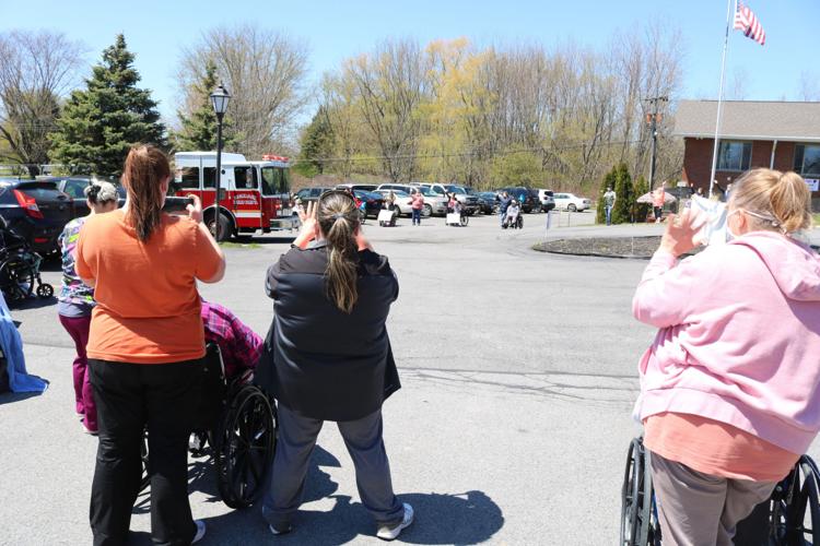 Car parade celebrates nurses, residents at the Conesus Lake Nursing