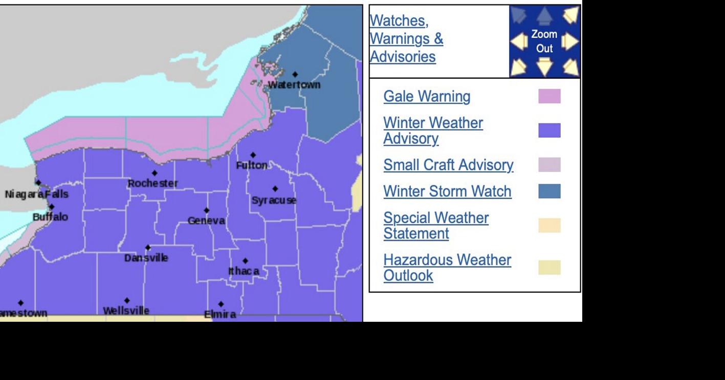 Winter weather advisories issued for GLOW region | Top Story | thelcn.com