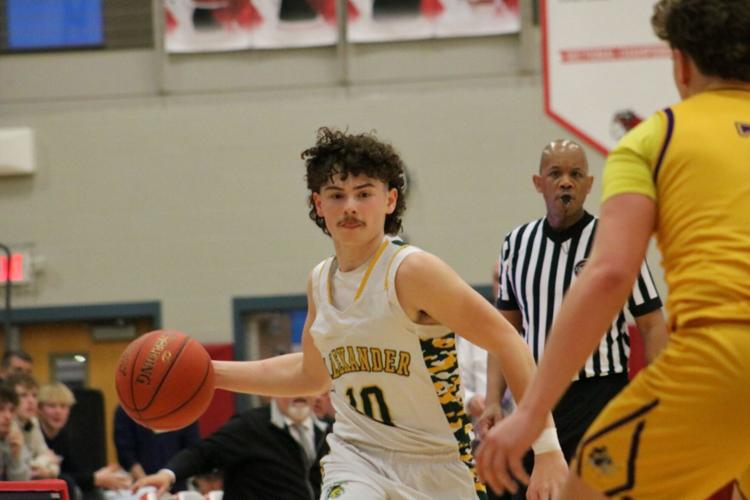 SEC. V BOYS BASKETBALL: Bauer's buzzer-beater helps York stun Alexander ...