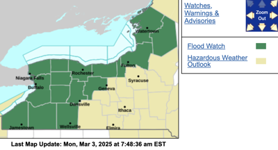 Flood watch issued for Western New York | News | thelcn.com