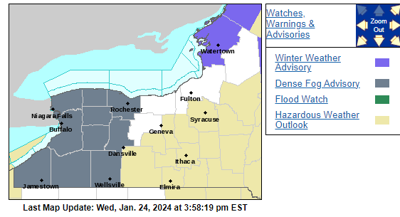 Dense fog advisory issued for GLOW region | News | thelcn.com