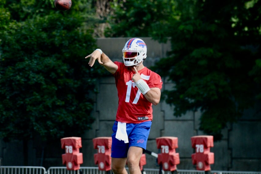 Josh Allen, Buffalo Bills open training camp in Rochester NY