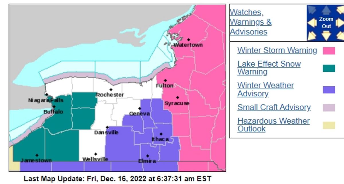 Weather: Cold today, lake effect snow returns tonight | Local News ...