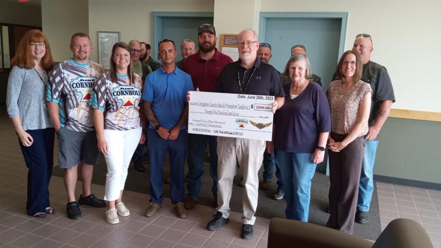 Donation to task force remembers deceased Dansville resident Local