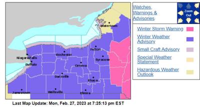 UPDATE: Winter weather advisories now include all GLOW counties | News ...