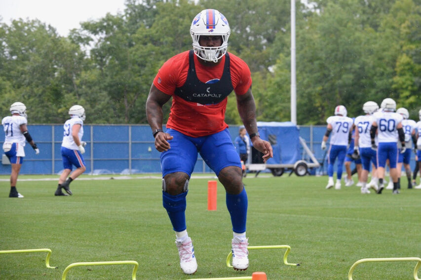 Bills' injury updates: McGovern, Shakir, Bernard return to practice