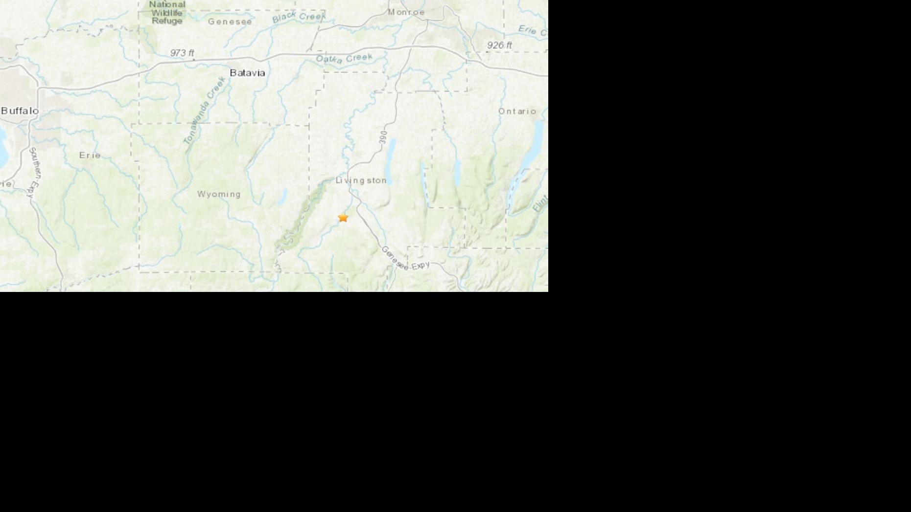 An earthquake near Mount Morris shakes the region  local news