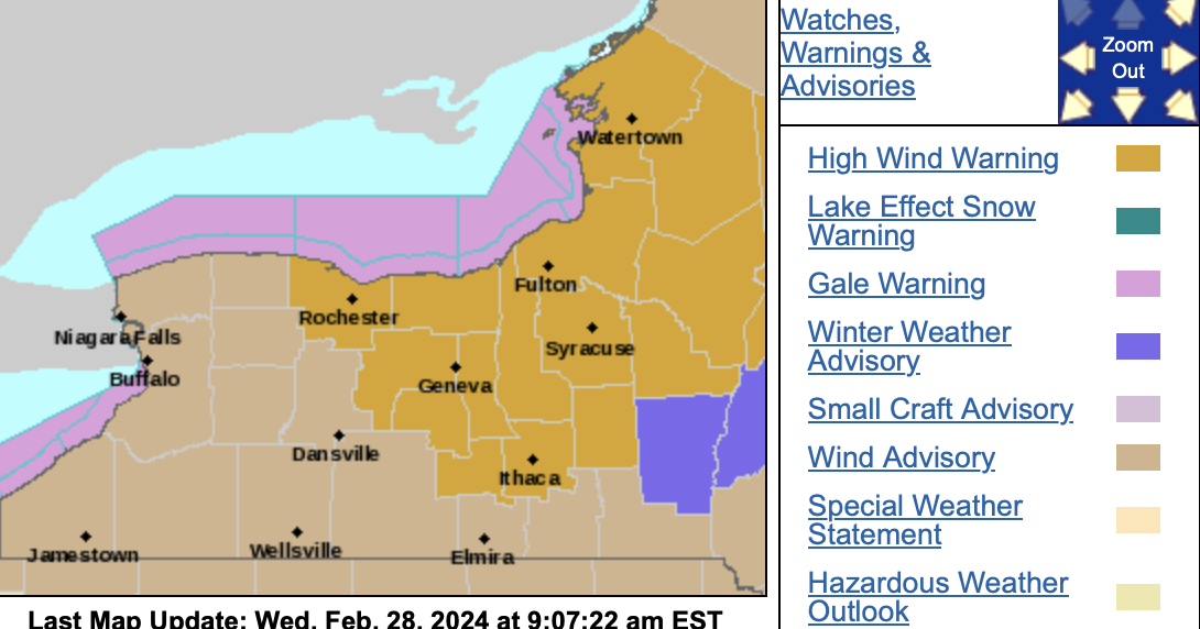 Wind advisory in effect for GLOW region | News | thelcn.com