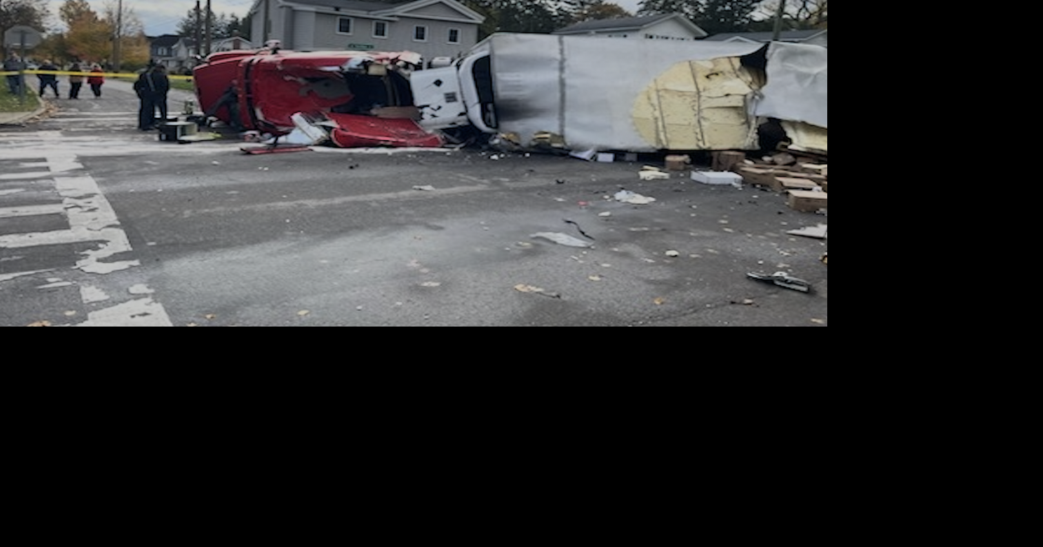 WATCH: Tractor-trailer crash makes a mess in Warsaw, aids area food ...