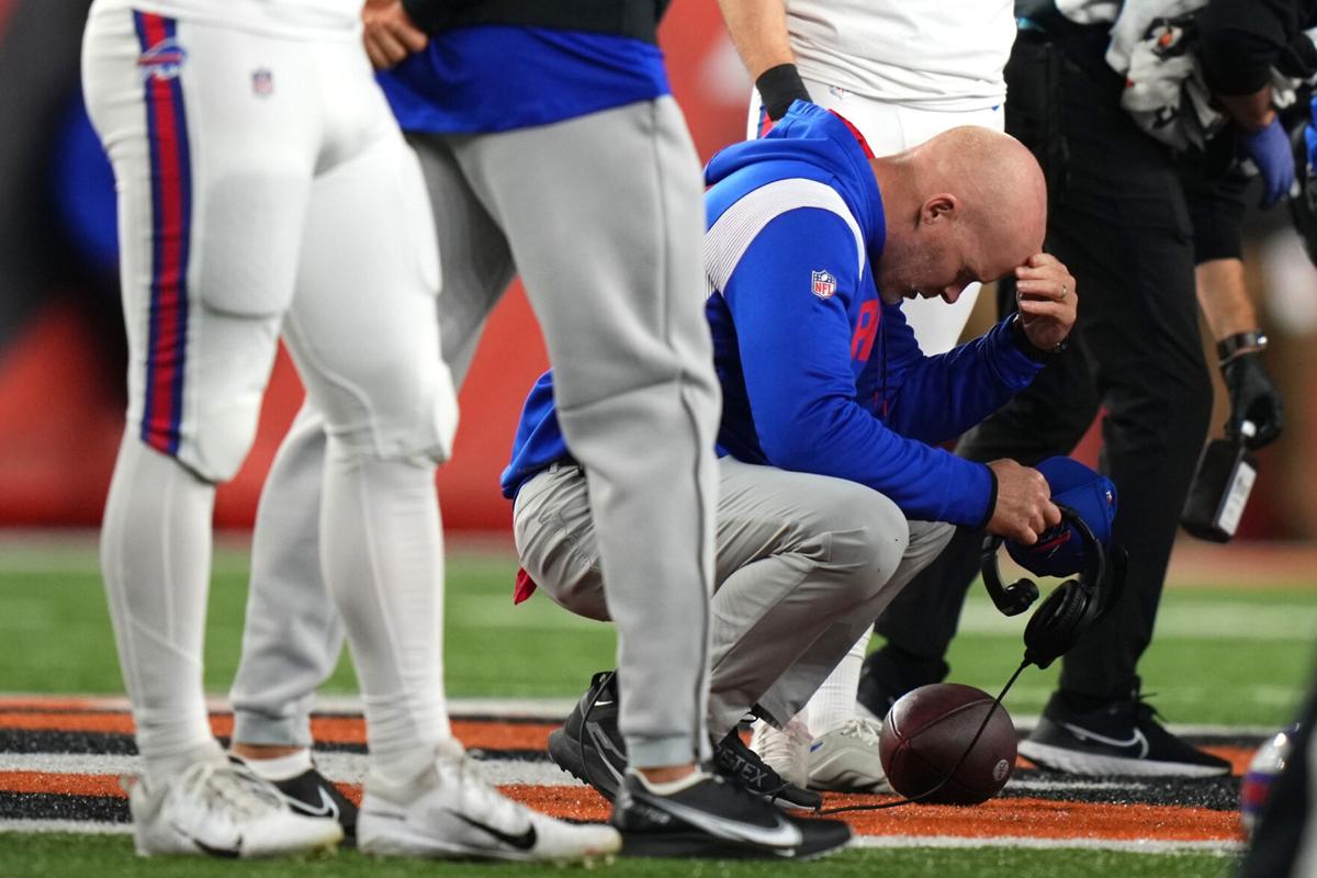 Buffalo Bills safety Damar Hamlin collapses on field, gets CPR