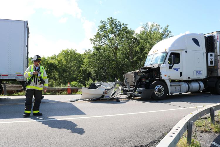 Tractor trailer accident snarls traffic on Route 63 in Geneseo Local