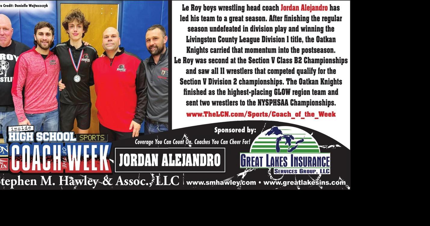 Livingston County News Coach of the Week: Jordan Alejandro