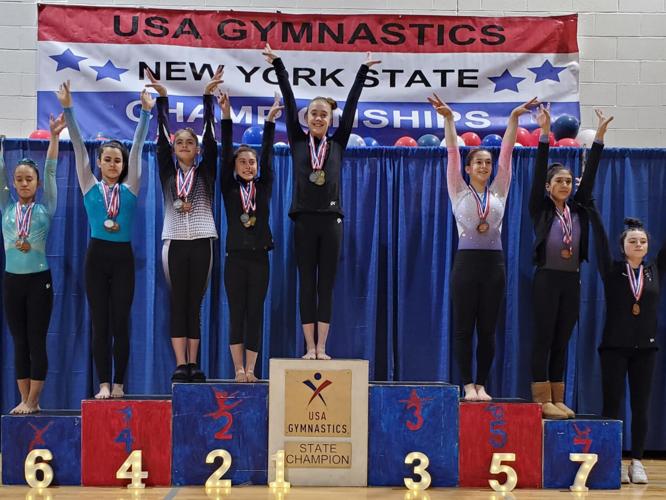 STATE CHAMP Avon freshman is state gymnastics champion Sports