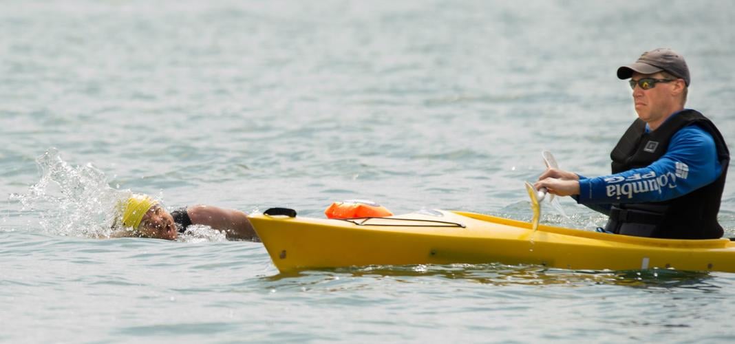 Taking on Conesus Lake 8.2mile swim a family affair Local News
