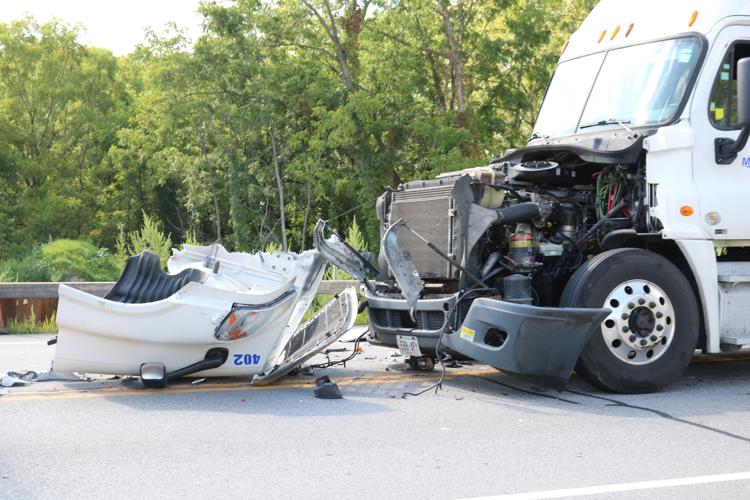 Tractor trailer accident snarls traffic on Route 63 in Geneseo Local