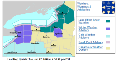 UPDATE: Cold weather advisory continues tonight for Steuben County ...