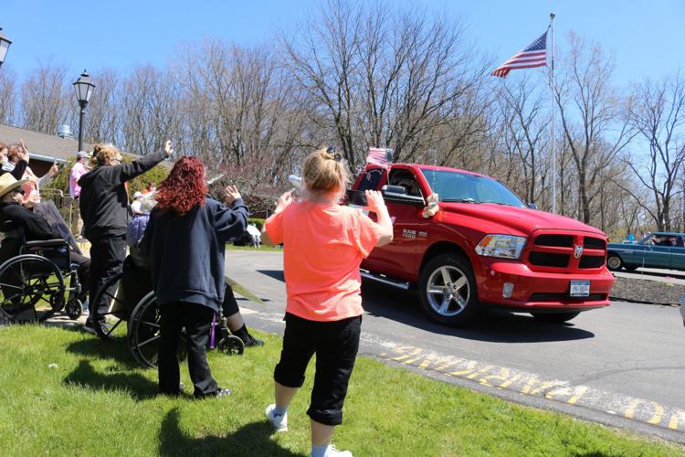 Car parade celebrates nurses, residents at the Conesus Lake Nursing