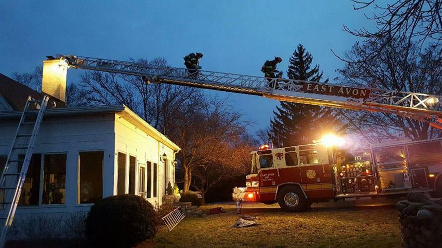 East Avon firefighters tackle chimney fire Local News