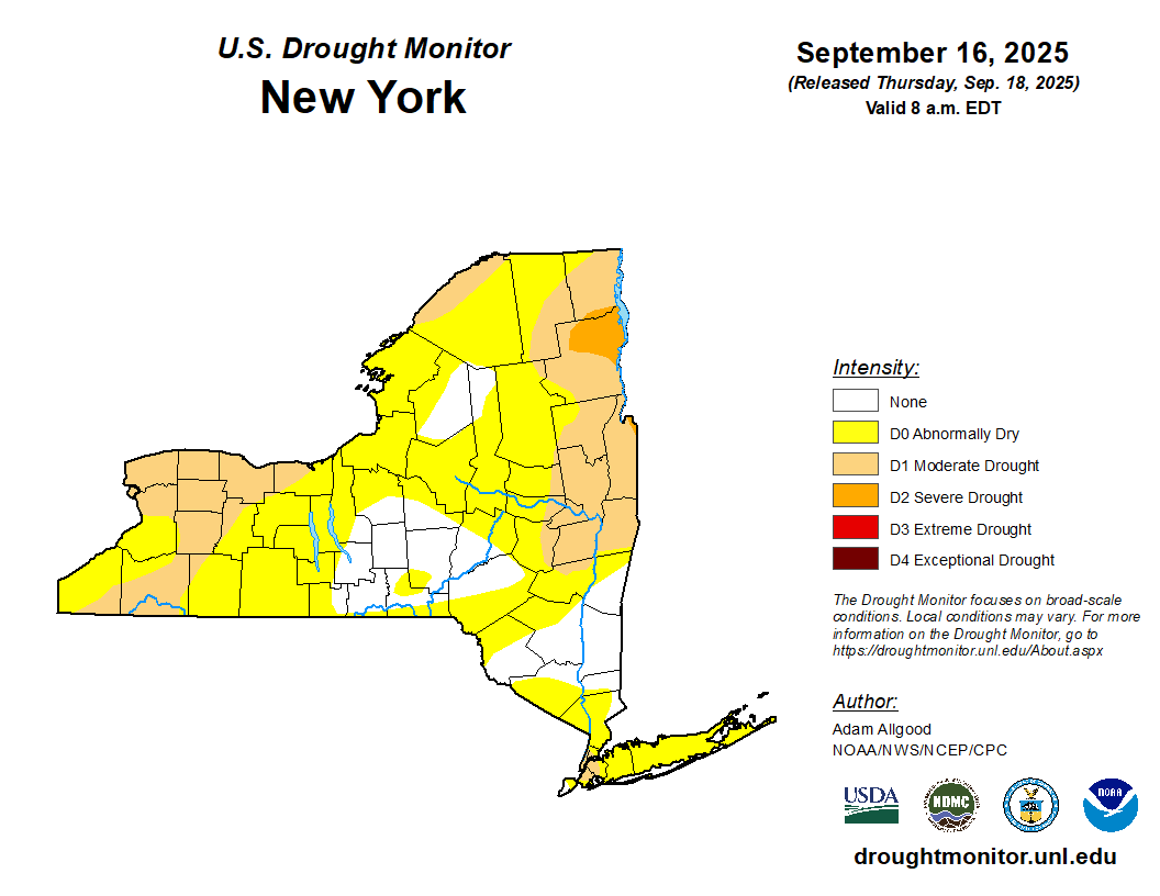 Drought conditions nearly unchanged in GLOW region | News | thelcn.com