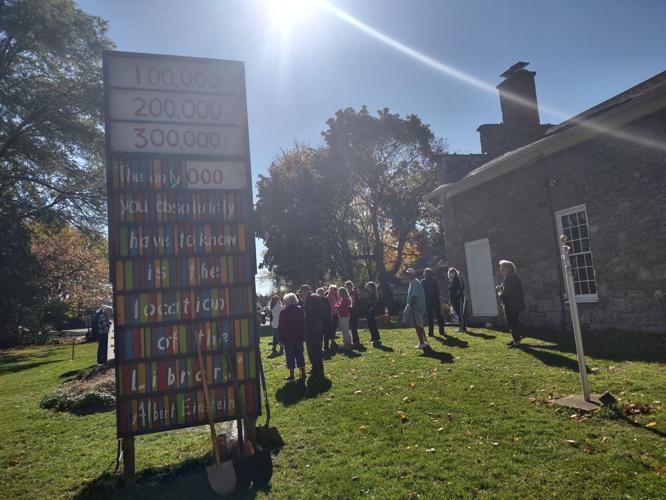 Cornerstone of community Caledonia Library breaks ground on expansion 50 years in the making
