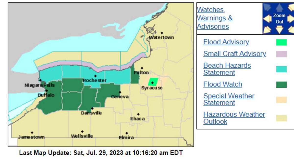Flood watch includes GLOW region | Top Story | thelcn.com