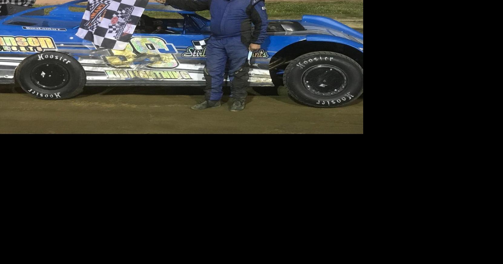 GENESEE SPEEDWAY: The elder Johnson still has it with wire-to-wire ...