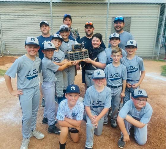 LE ROY LITTLE LEAGUE: Yankees roll to Scanlan Cup title.