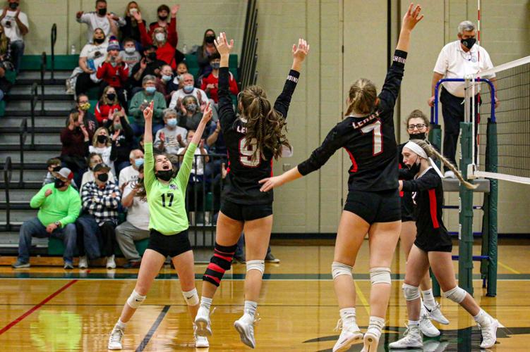 VOLLEYBALL Le Roy, Attica, Letchworth, Alexander and Pavilion all