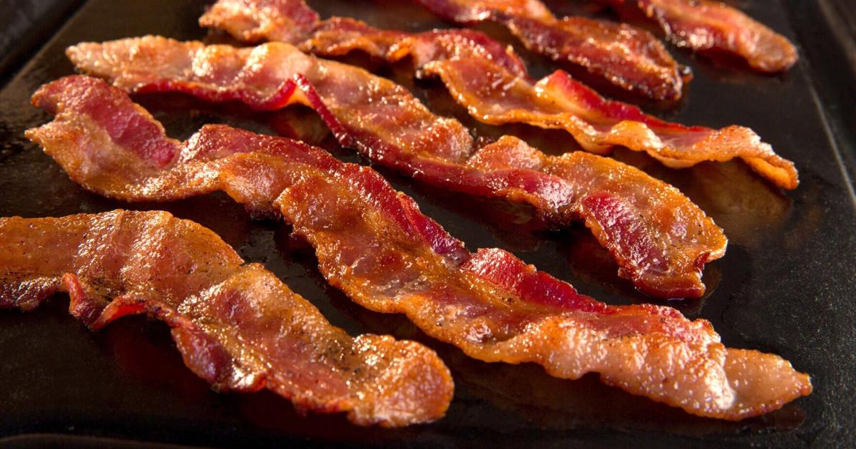 Bacon makes everything better, including this sandwich