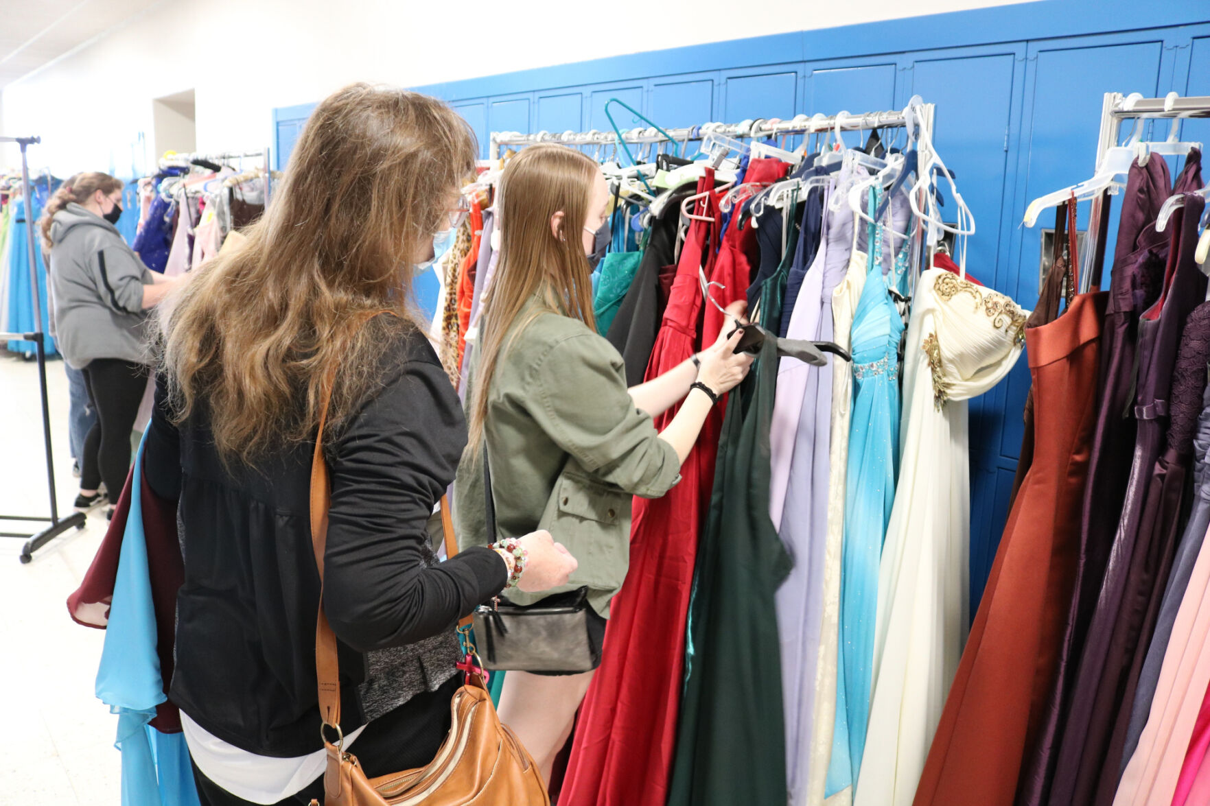 Outfitting for prom Claire s Closet helps girls with formalwear