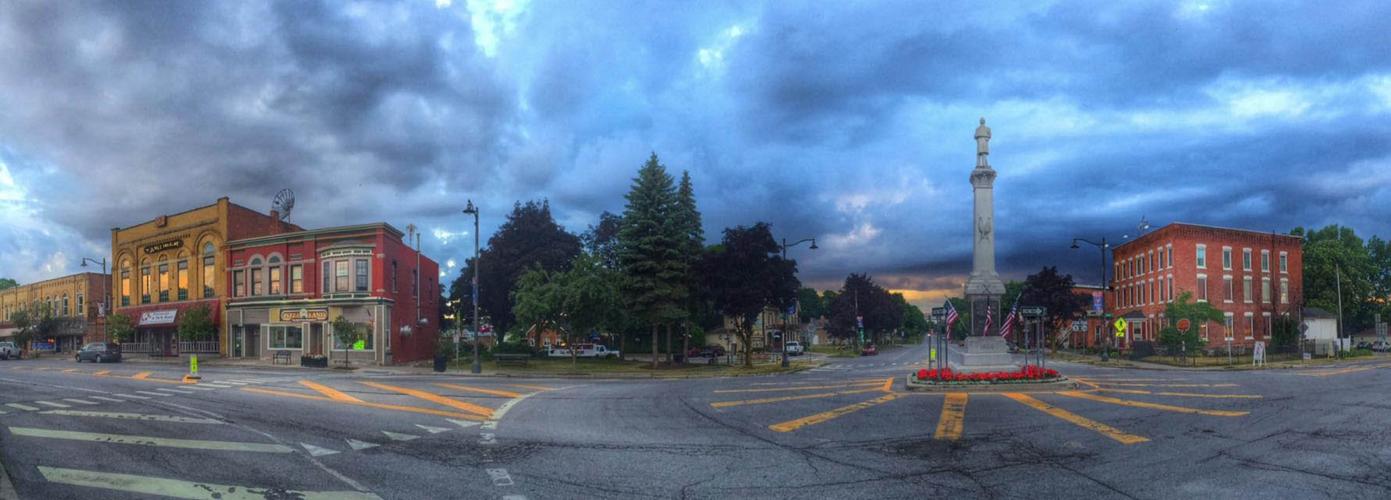 Village of Caledonia anniversary celebration includes sculpture