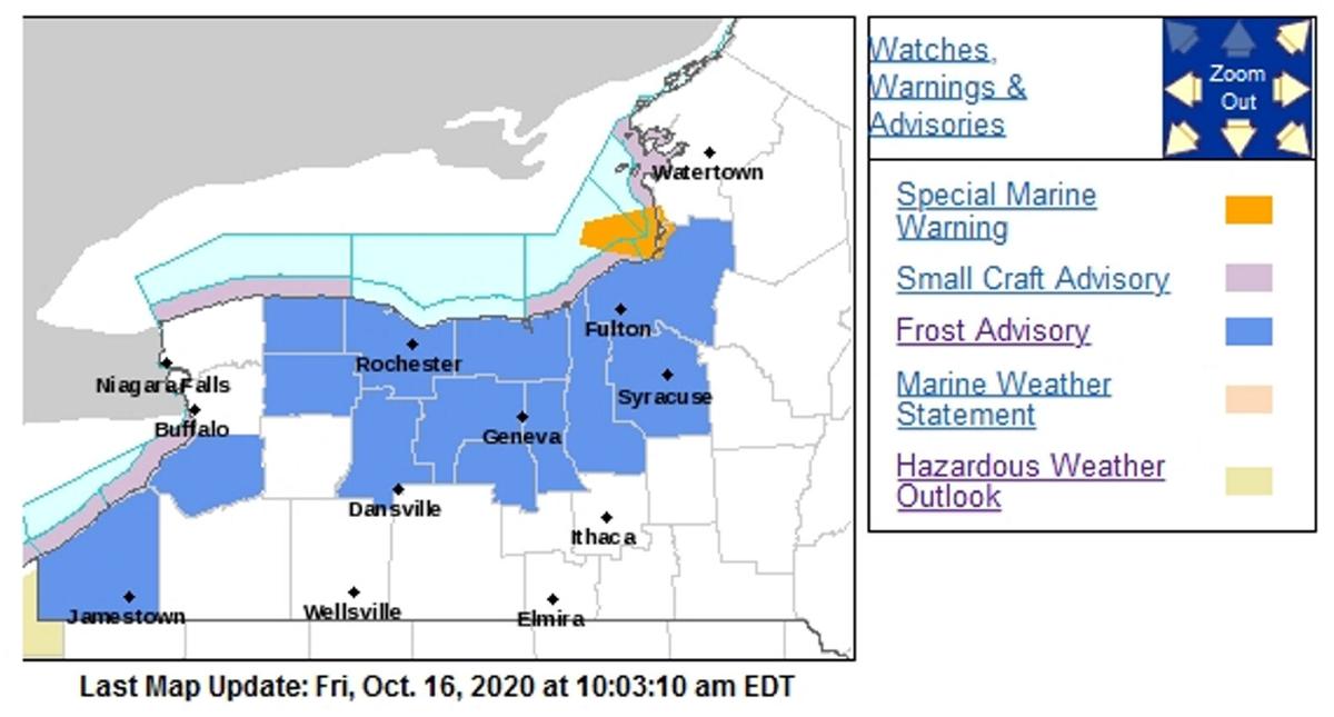 Frost advisory to begin at midnight | Local News | thelcn.com