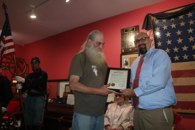 Attica Historical Society unveils Civil War battle flag Local News