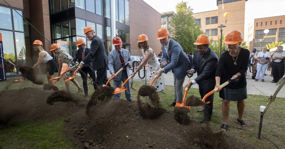RIT celebrates Saunders College expansion with ceremonial ...
