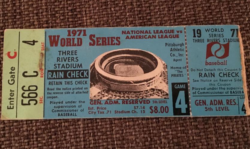 Pittsburgh Pirates World Series Ticket Collection