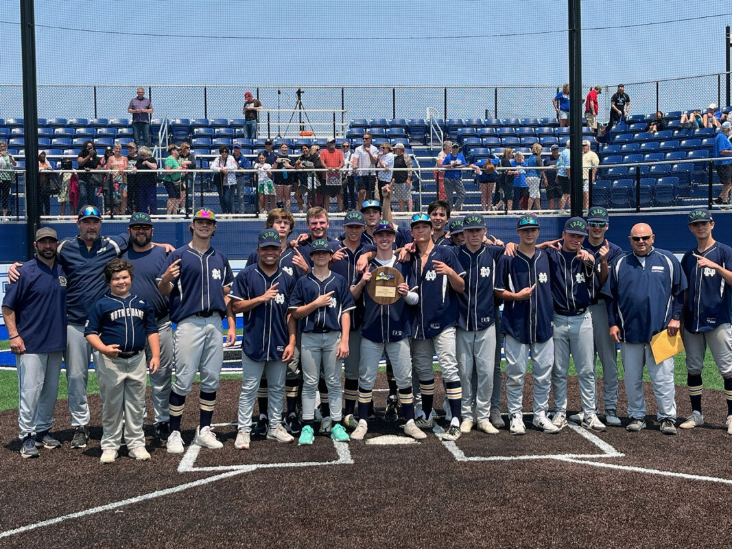 Ballfield to law field: Notre Dame baseball teammates now