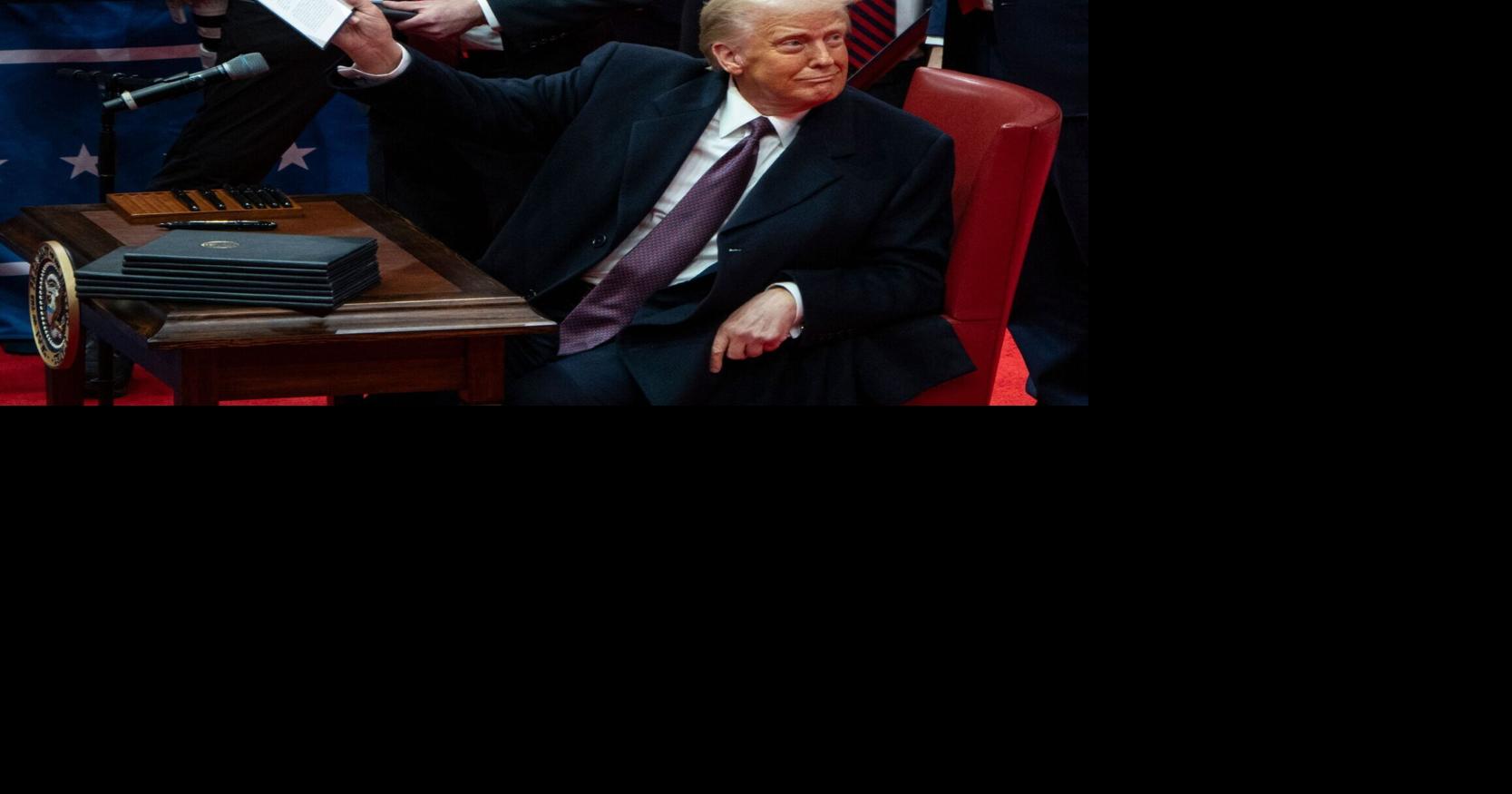 Here’s what President Donald Trump did on his first day in office ...