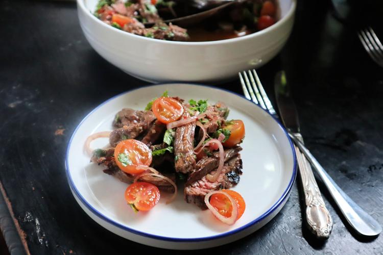 Thai beef salad is a fresh alternative to a traditional steak salad