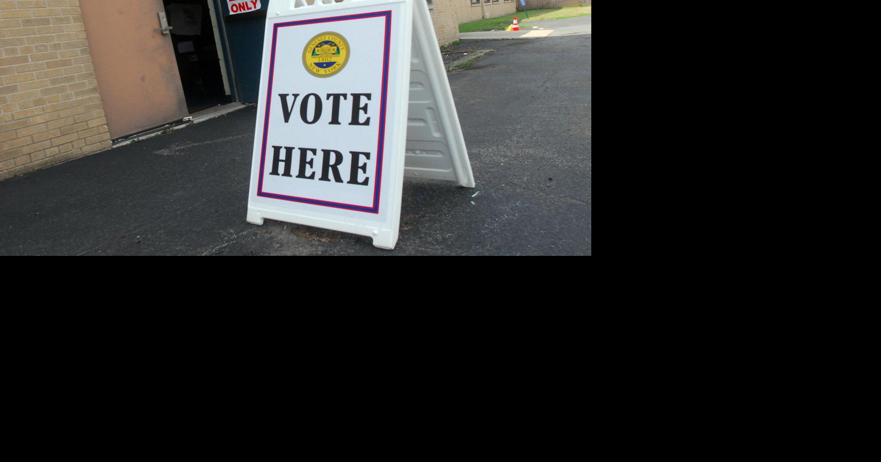 Early primary voting slow in Livingston, Genesee counties Local News