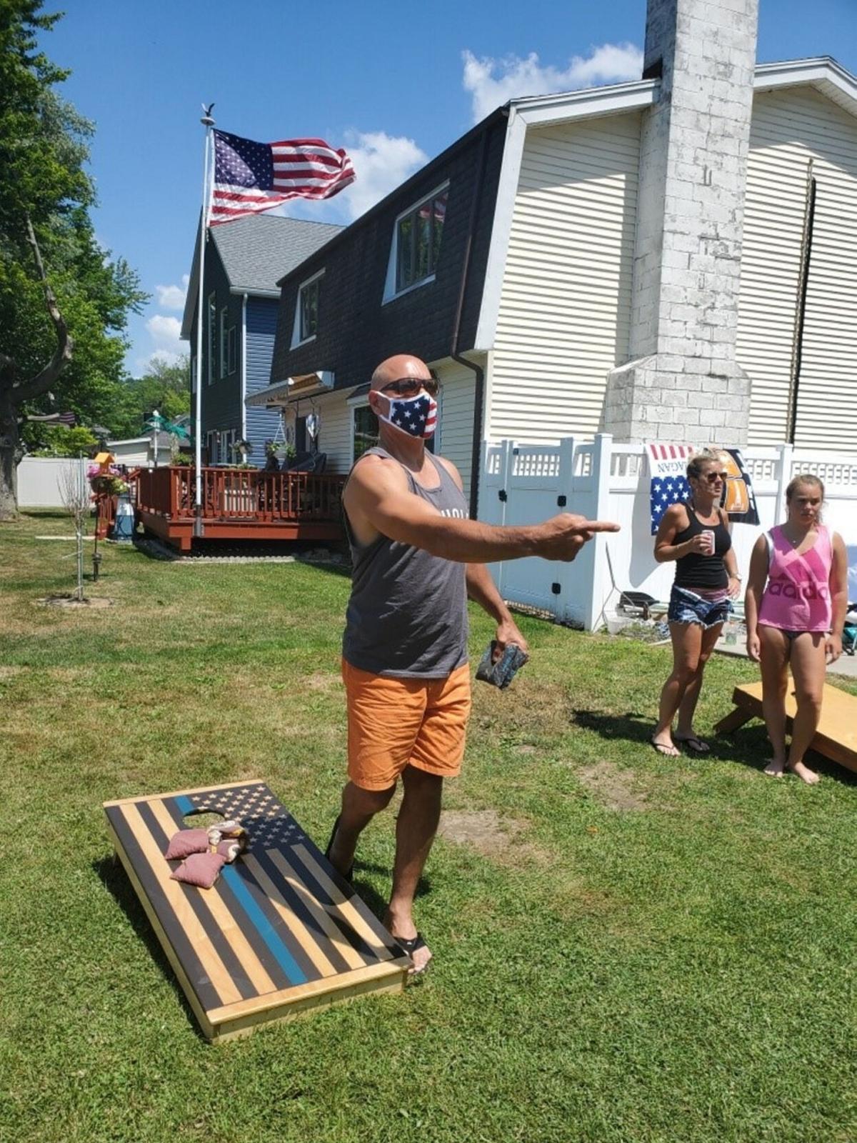 CORNHOLE CHAMPS Cerretto, Gionta capture annual Conesus Lake Cornhole