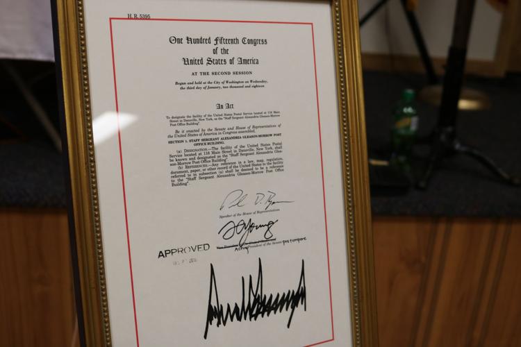 A hometown hero Dansville post office named for fallen airman Local