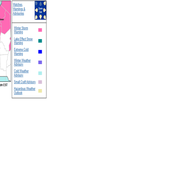 Cold weather advisories include Genesee, Orleans, Wyoming and Steuben ...