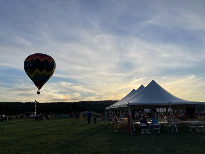 Gift to the valley Dansville’s balloon festival has community aglow