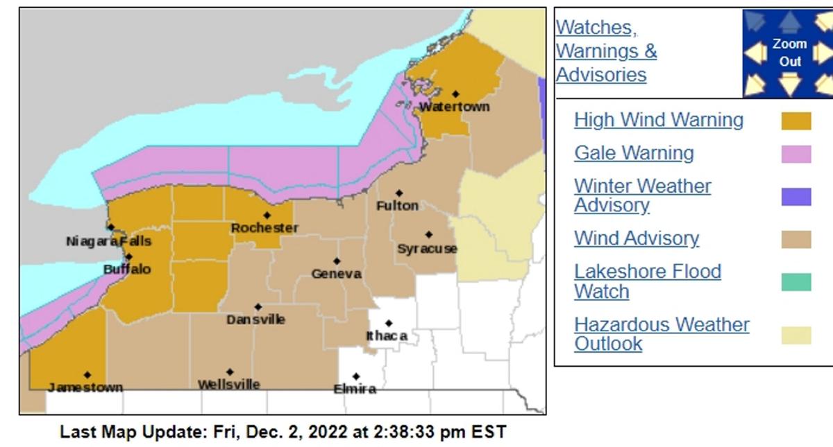 High wind warning begins Saturday morning | Local News | thelcn.com