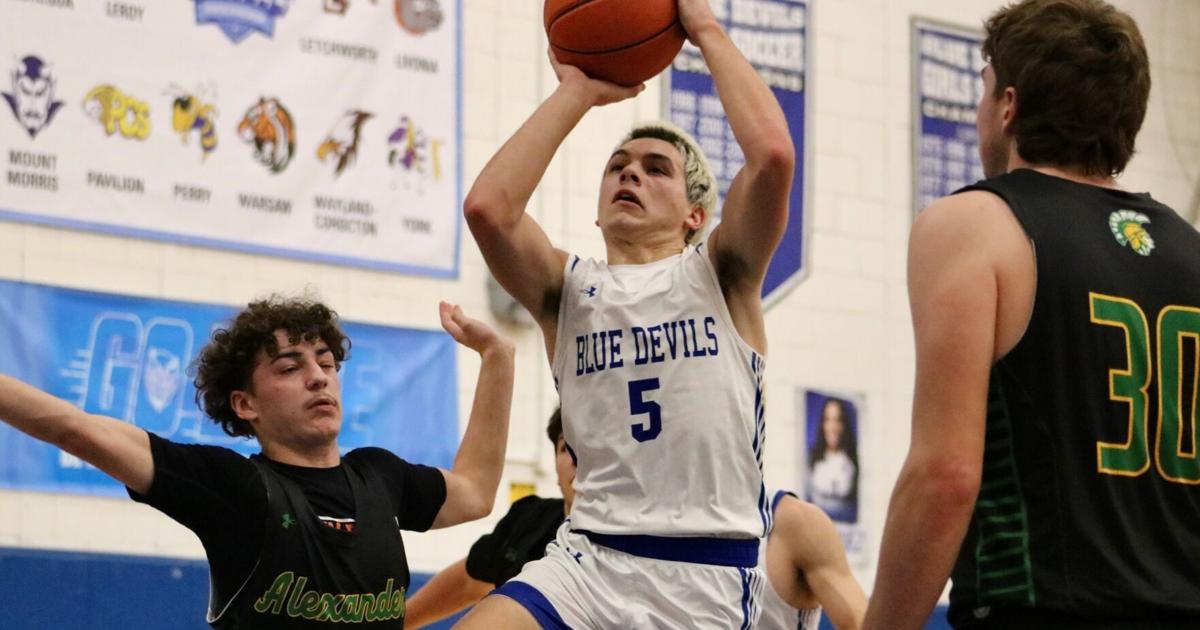 Henry Rasmussen Basketball H.S. BOYS BASKETBALL ROUNDUP: Ray, Geneseo rally past Alexander in ...