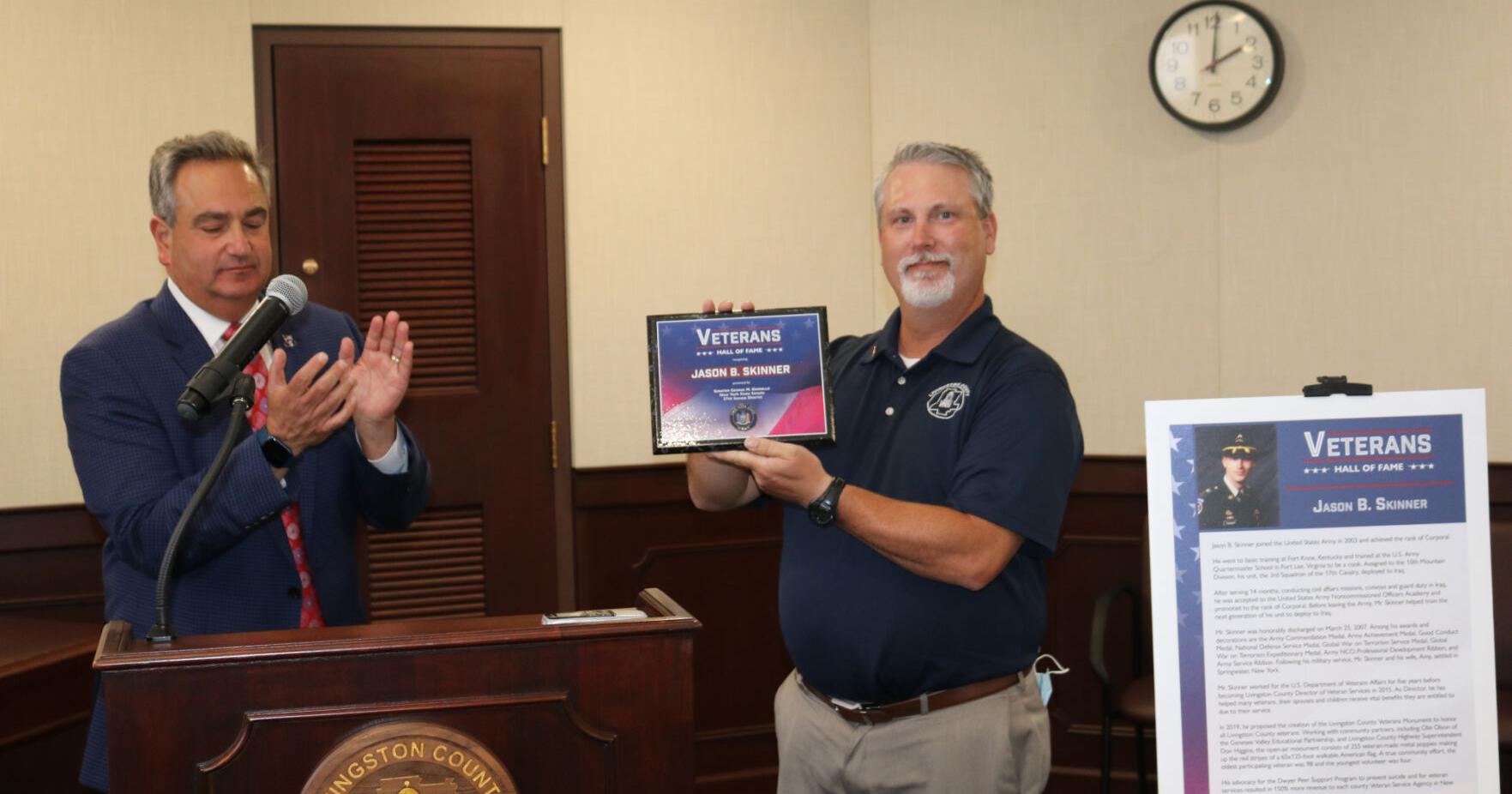 Jason Skinner joins state Veterans Hall of Fame - Vimarsana News